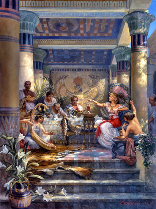 Antoniu și Cleopatra (Michael Satarov) / 4711681_Antonii_i_Kleopatra__Italyanskii_polden_Satarov_Mihail (525x700, 417Kb)