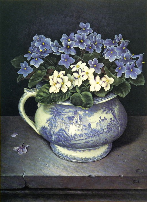 %20AFRICAN%20VIOLETS%20IN%20BLUE%20AND%20WHITE%20POT51x41cm1989 (512x700, 119Kb)