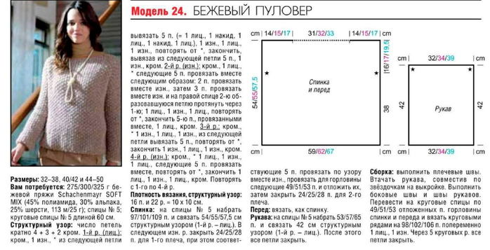 Вязание по прямой Вязание по прямой