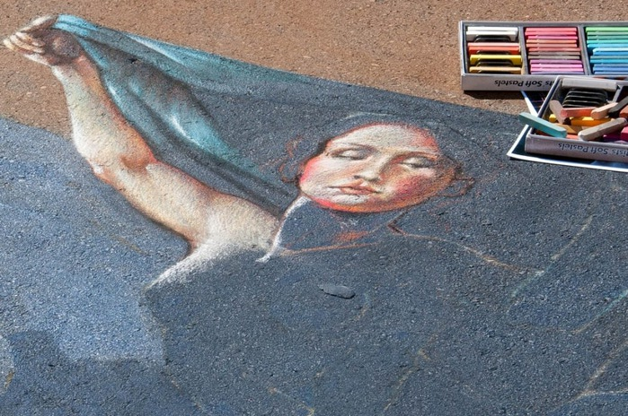 Фестиваль рисунка мелом 'Sarasota Chalk Festival 2012'