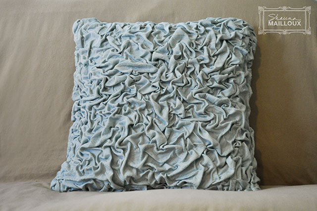 Новая наволочка на подушку для тех, кто не умеет шить