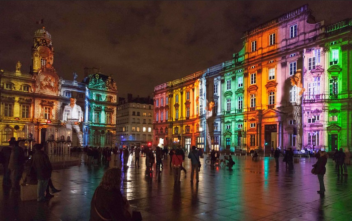 Фестиваль света в Лионе (Festival of Lights in Lyon)