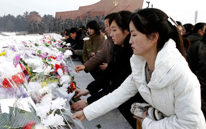 Северная Корея отметила первую годовщину смерти Ким Чен Ира