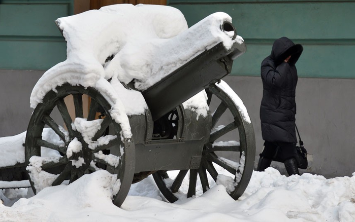 Похолодание и снег в Украине и России