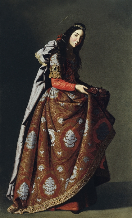 Francisco_de_Zurbarán_-_Santa_Casilda (425x700, 243Kb)