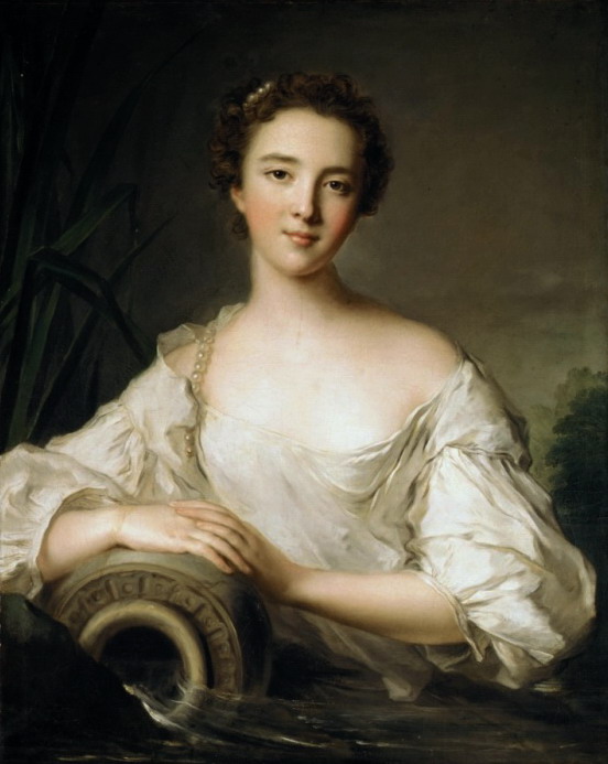 Жан-Марк Натье - Луиза Генриетта де Бурбон-Конти (1726-1759), позже герцогиня Орлеанская (552x693, 81Kb)