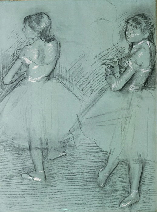 Эдгар Дега - Две танцовщицы (518x700, 120Kb)