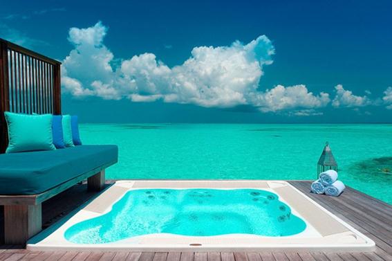 Самый лучший отель в мире находится на Мальдивах. Фотографии