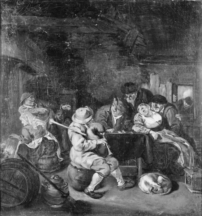 Bagpiper at an Inn. 1685 (653x700, 112Kb)