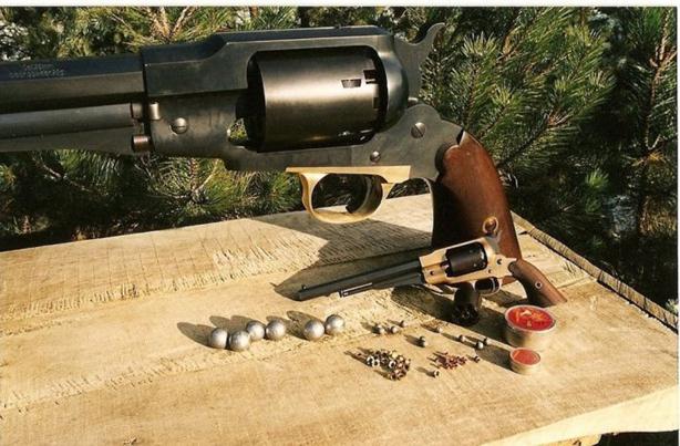 Модель Remington 1859. Самый большой револьвер в мире. Фотографии