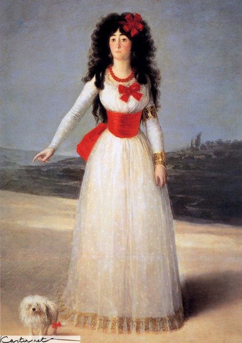 Портрет герцогини Альба (493x700, 73Kb)