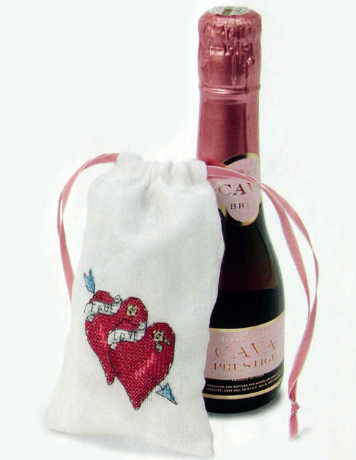 Пламенные сердечки святого Валентина - простые и красивые схемы для вязания и вышивки!