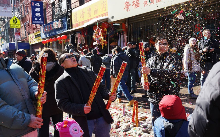 Так встречали Китайский новый год змеи!
