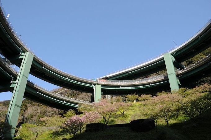 спиральный мост Kawazu-Nanadaru япония фото 3 (680x451, 61Kb)