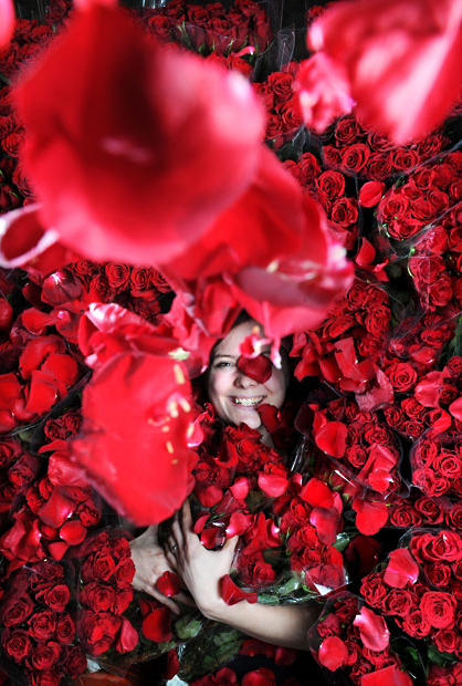Цветоводы и флористы подготовились к Дню Святого Валентина