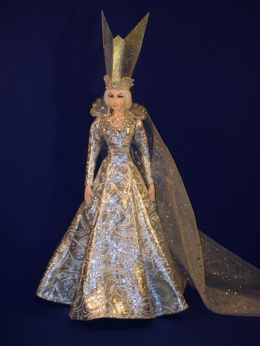 Новогодний костюм снежной королевы своими руками