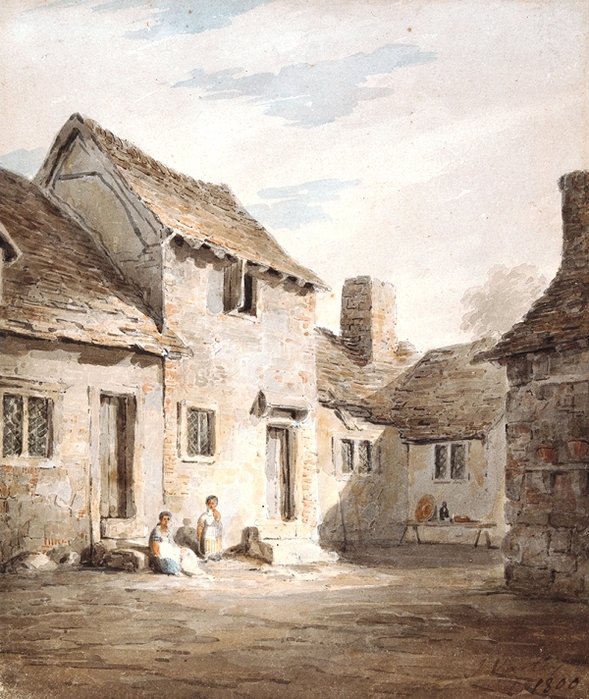 Джон Варли (английский, 1778-1842) Вид Букхем аква 1800 (589x700, 326Kb)