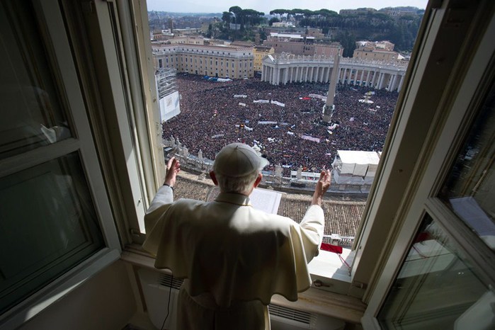 Последняя молитва папы Бенедикта XVI