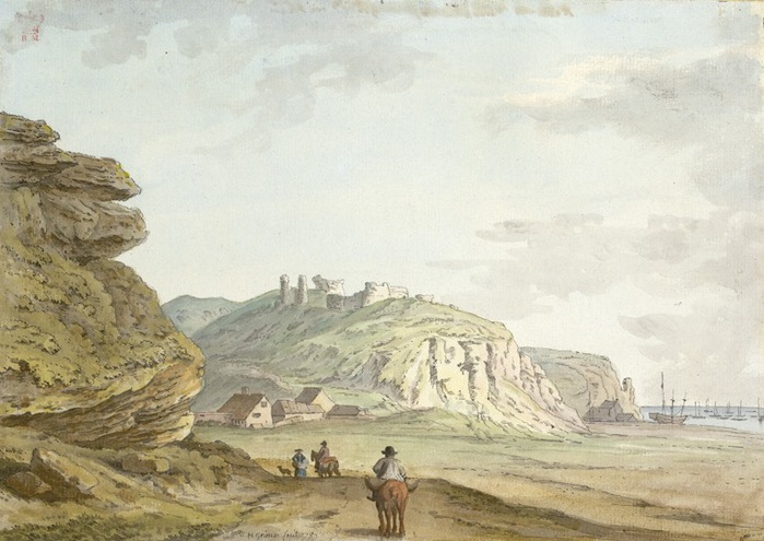 Hastings.Ззамок в скале, 1784 (700x495, 104Kb)