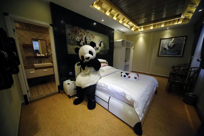 В Китае откроется отель в стиле панд