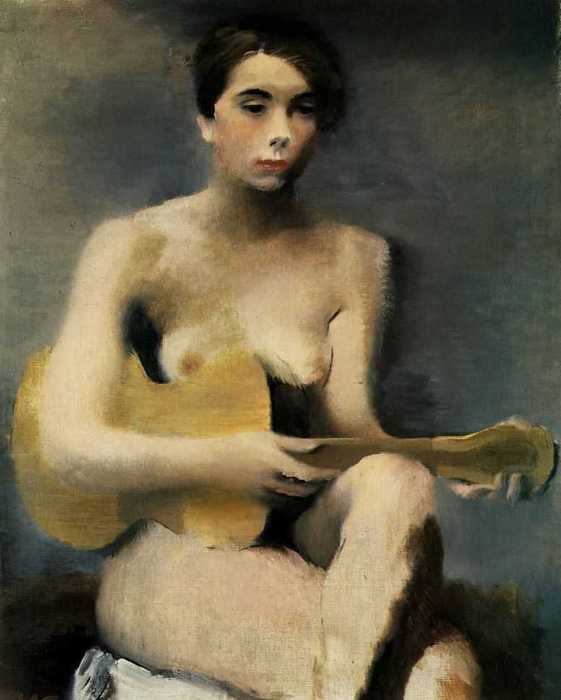 «Женщина с гитарой» 1930 (561x700, 26Kb)