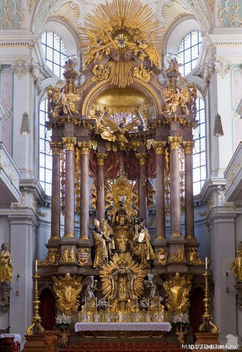 Мюнхен Петерскирхе Церковь Святого Петра (482x700, 221Kb)