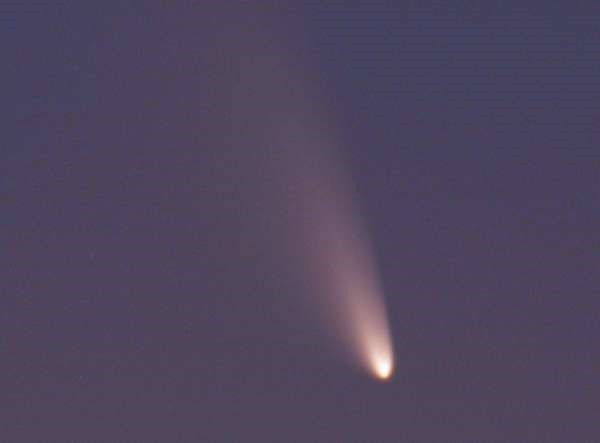 Яркую комету Панстаррс можно увидеть на небе