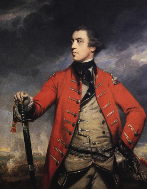 Sir  Joshua  Reynolds    Генерал Джон Burgoyne 1766  General  John  Burgoyne (500x643, 274Kb)