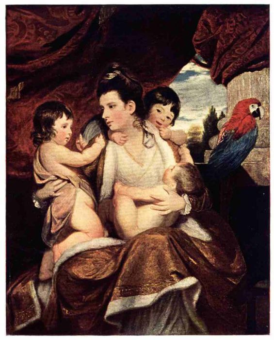 LADY COCKBURN AND HER CHILDREN (565x700, 74Kb)