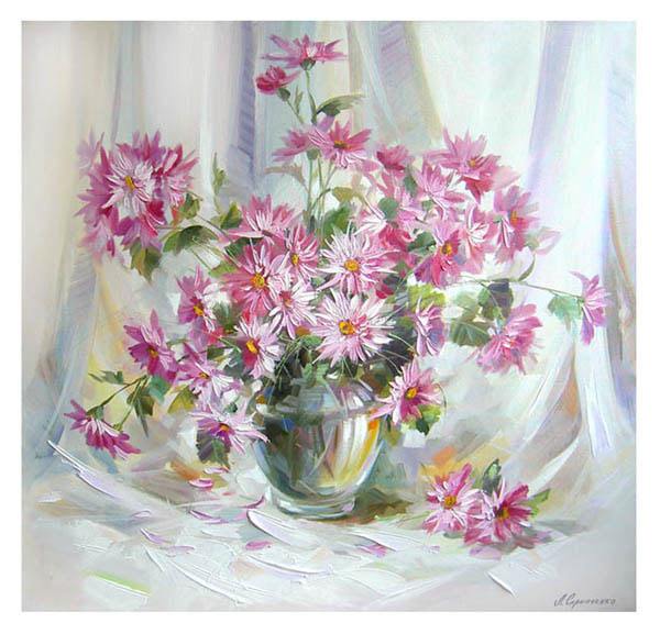 Великолепные цветы от Л.Скрипченко 4294 (600x577, 54Kb)