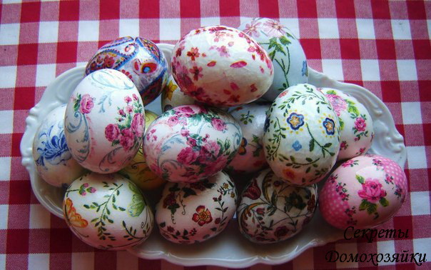 Оригинальная окраска яиц