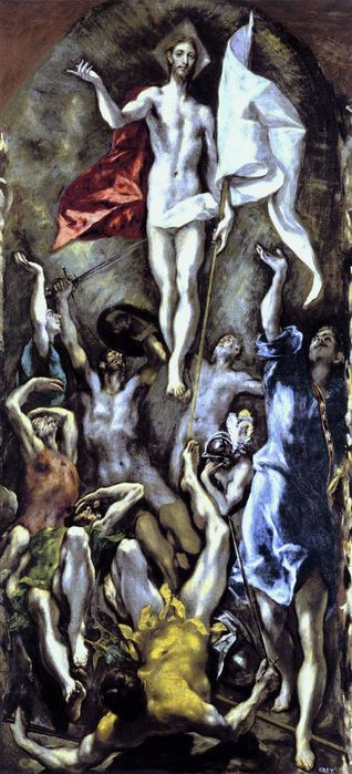 «Воскресение», картина Эль Греко (318x700, 63Kb)