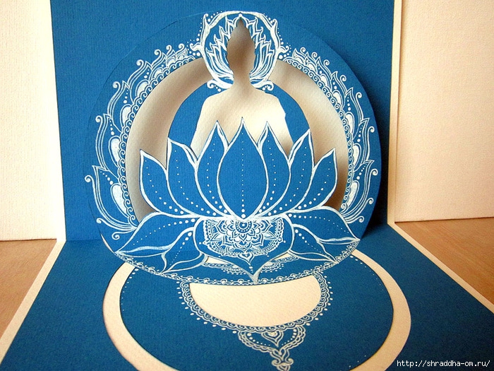 3D-открытки Синий Будда, автор Shraddha (2) (700x525, 342Kb)