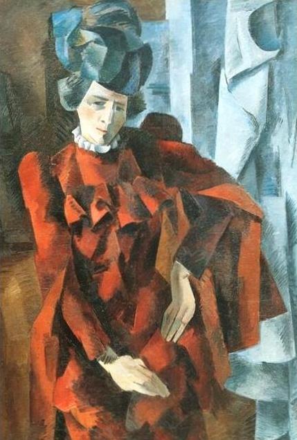 Lady In Red, 1918 (429x636, 49Kb)