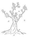  Cherry_Blossom_Tree__Line_Art__by_PulseDragon (540x700, 106Kb)