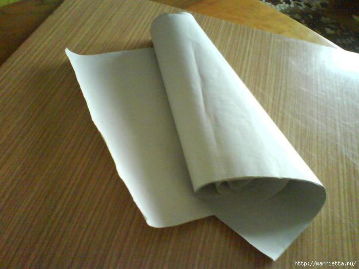 Корзинка из бумажных полосок. Плетение. Мастер-класс (1) (700x525, 121Kb)