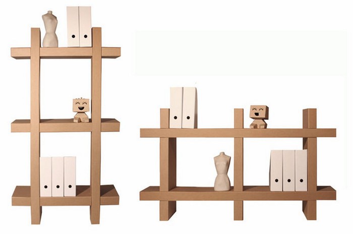 Мебель из картона в интерьере вашего дома 11 (700x464, 31Kb)