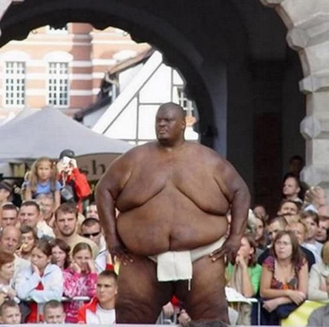 Эмануэль Ябраух – самый тяжелый спортсмен в мире Фотографии
