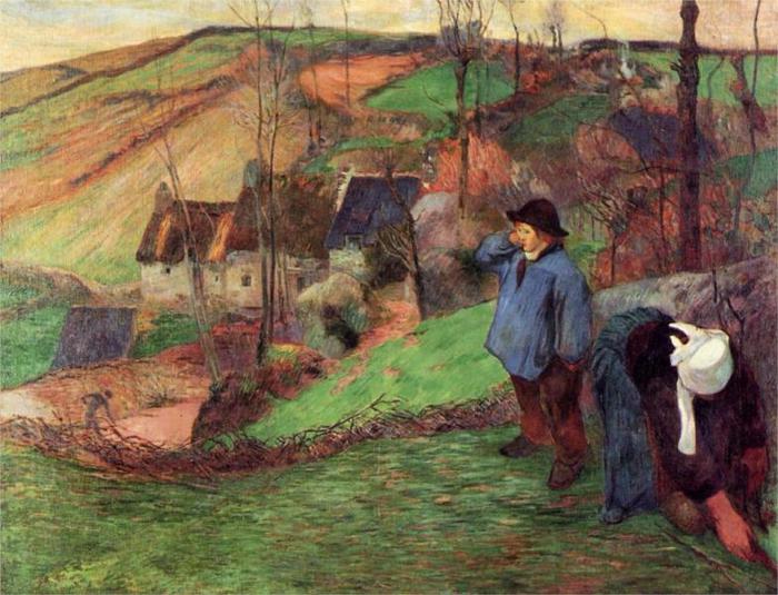 Пейзаж Бретани, 1888 (700x535, 71Kb)