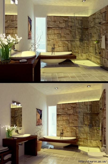 Необычный дизайн интерьера ванных 13 (460x700, 236Kb)