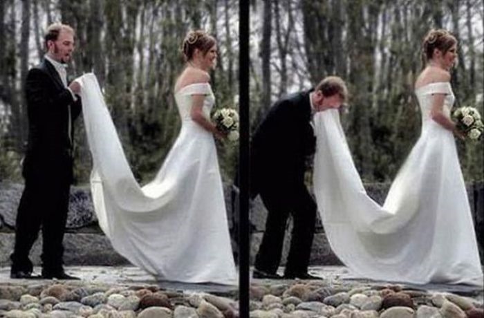 Неудачные и смешные свадебные фотографии со всего мира