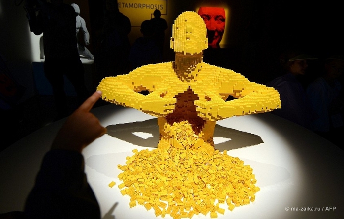 Невероятные создания из Lego на выставке в Нью-Йорке