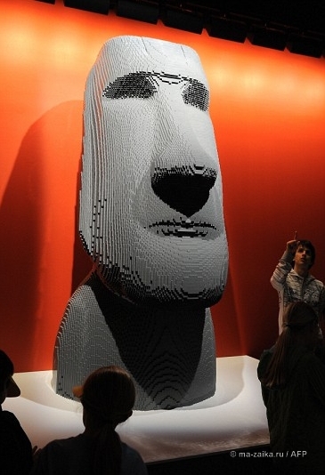 Невероятные создания из Lego на выставке в Нью-Йорке