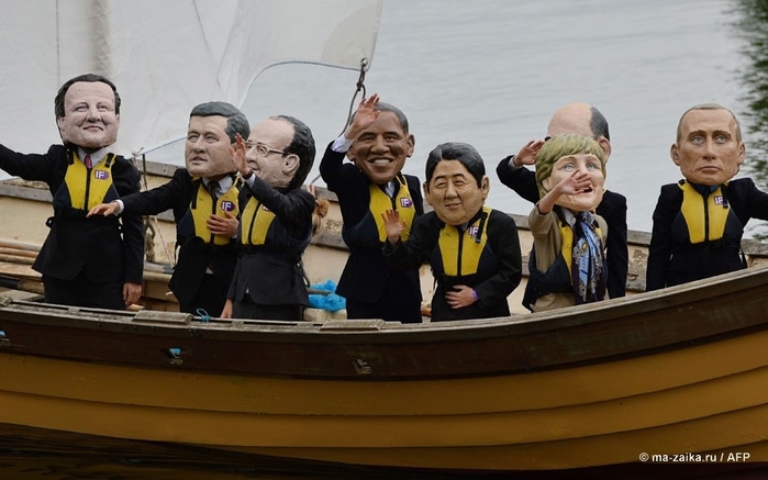 Саммит G8 в картинках (G8 summit: in pictureS)