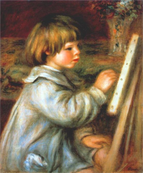 Портрет Картина Клода Ренуара, 1907 (578x700, 57Kb)