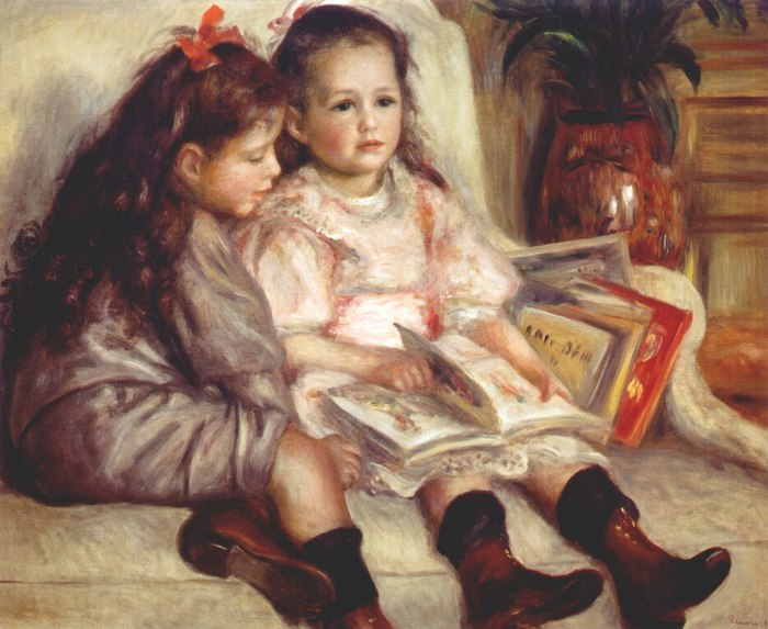Портреты двое детей, 1895 (700x573, 87Kb)