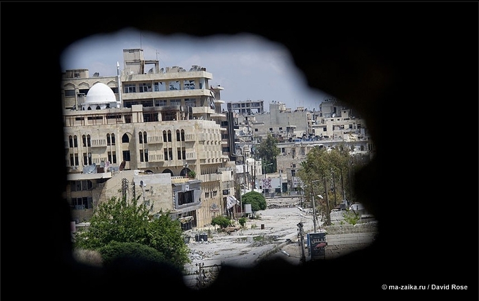 Линия фронта в Алеппо, Сирия (Frontline in Aleppo, Syria)