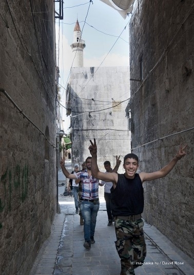 Линия фронта в Алеппо, Сирия (Frontline in Aleppo, Syria)