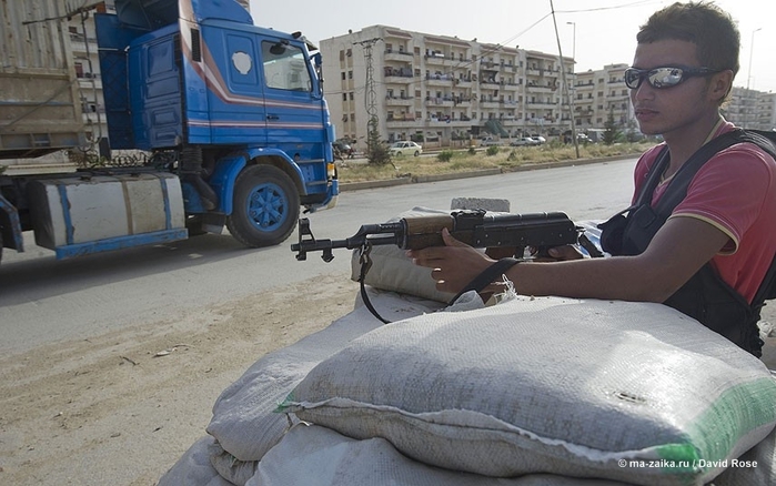 Линия фронта в Алеппо, Сирия (Frontline in Aleppo, Syria)