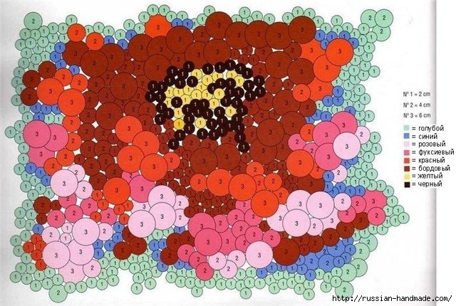 Коврики своими руками в технике ковровой вышивки. СХЕМЫ (3) (640x430, 234Kb)